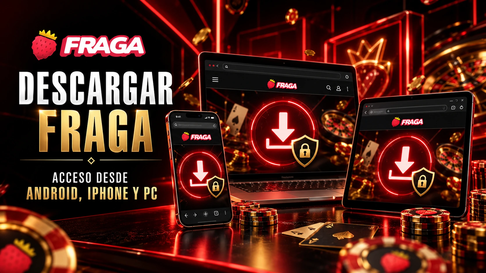 Acceso a Fraga desde Android iPhone y computadora
